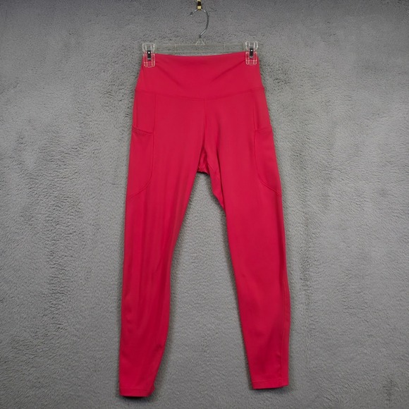 Nike One Leggings Womens M Pink High Waisted 7/8 Sculpt Athleisure Performance‎ - Picture 1 of 10